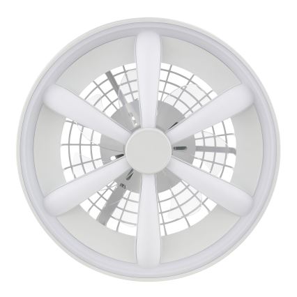Brilliant - LED RGBW Prigušivi stropni ventilator sa svjetlom GAIANO LED/48W/230V 2700-6500K bijela + daljinski upravljač