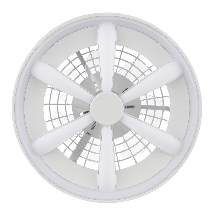 Brilliant - LED RGBW Prigušivi stropni ventilator sa svjetlom GAIANO LED/48W/230V 2700-6500K bijela + daljinski upravljač