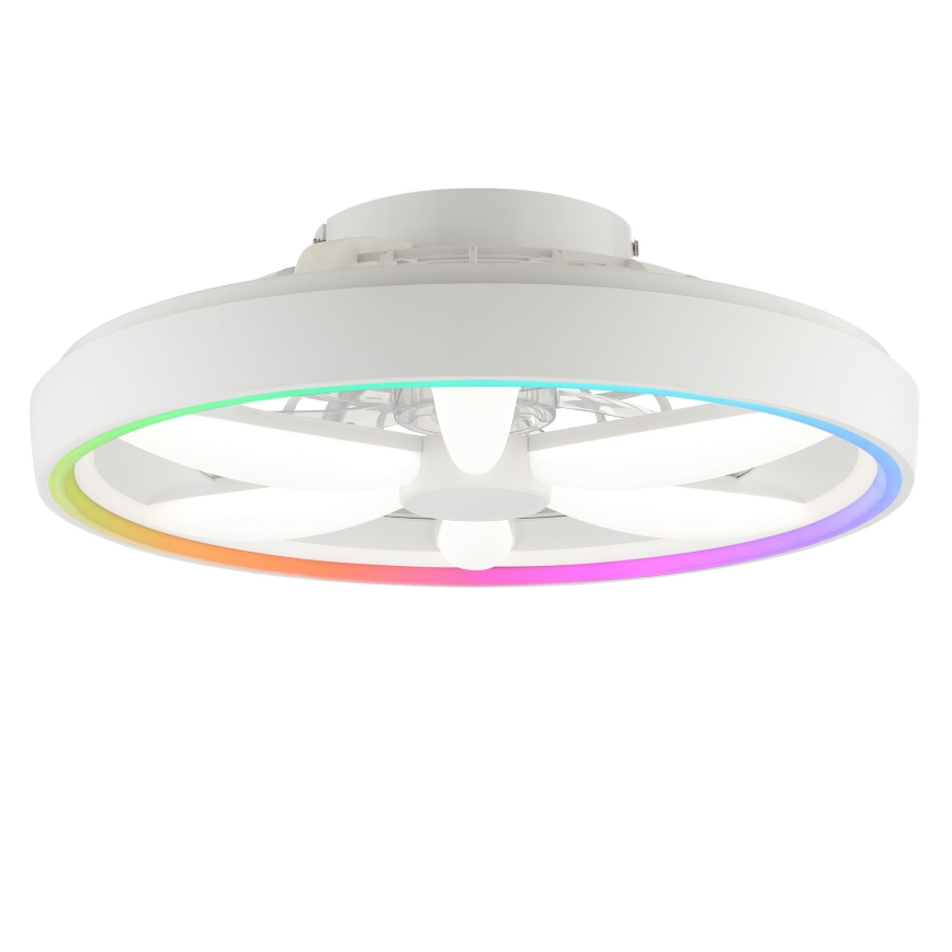 Brilliant - LED RGBW Prigušivi stropni ventilator sa svjetlom GAIANO LED/48W/230V 2700-6500K bijela + daljinski upravljač