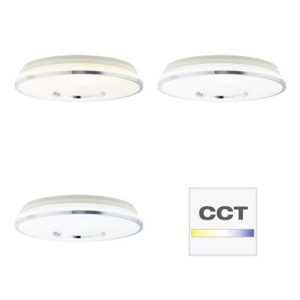 Brilliant - LED RGBW Dimmabilno stropno svjetlo VISITATION LED/32W/230V 3000-6500K + daljinski upravljač