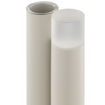 Brilliant - LED vanjska stolna lampa SAYU, punjiva i upravljiva dodirom, s mogućnošću prigušivanja LED/2,5W/5V 2700K 2600 mAh IP44 siva