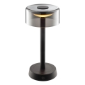 Brilliant - LED s mogućnošću prigušivanja punjiva dodirna vanjska stolna lampa RAZOR LED/2,5W/5V 2700K 2600 mAh IP44 crna