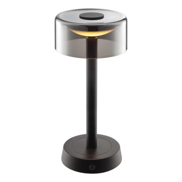 Brilliant - LED s mogućnošću prigušivanja punjiva dodirna vanjska stolna lampa RAZOR LED/2,5W/5V 2700K 2600 mAh IP44 crna