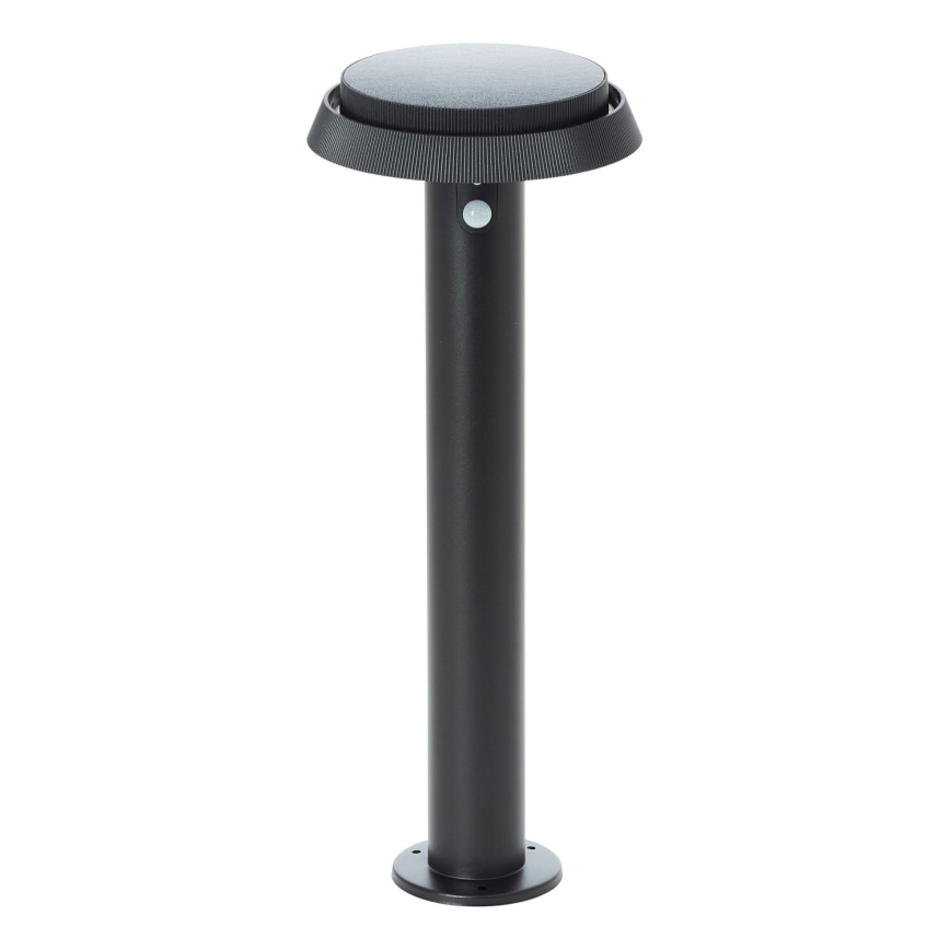 Brilliant - LED Solarna lampa sa senzorom ALVERO LED/4W/3,7V 50 cm IP44 crna