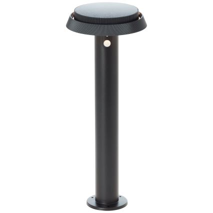 Brilliant - LED Solarna lampa sa senzorom ALVERO LED/4W/3,7V 50 cm IP44 crna
