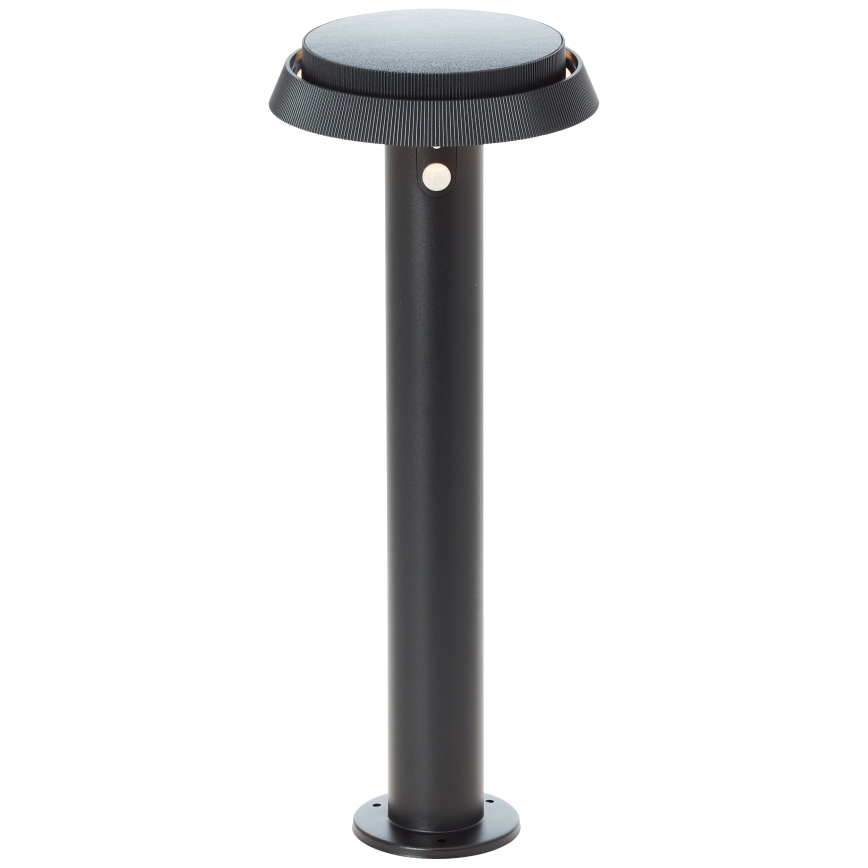 Brilliant - LED Solarna lampa sa senzorom ALVERO LED/4W/3,7V 50 cm IP44 crna
