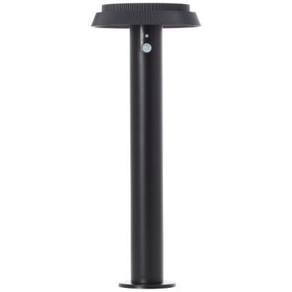 Brilliant - LED Solarna lampa sa senzorom ALVERO LED/4W/3,7V 50 cm IP44 crna