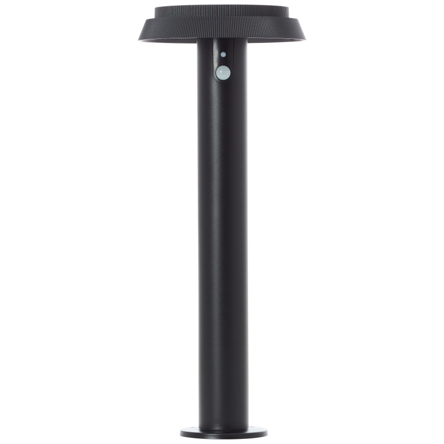 Brilliant - LED Solarna lampa sa senzorom ALVERO LED/4W/3,7V 50 cm IP44 crna