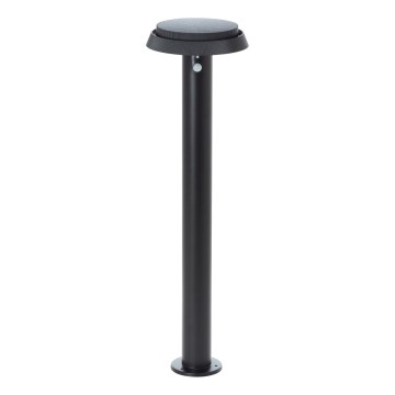 Brilliant - LED Solarna lampa sa senzorom ALVERO LED/4W/3,7V 70 cm IP44 crna