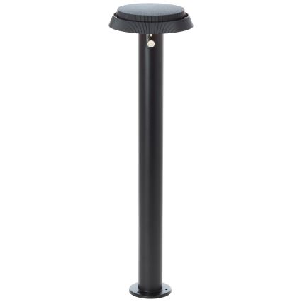 Brilliant - LED Solarna lampa sa senzorom ALVERO LED/4W/3,7V 70 cm IP44 crna