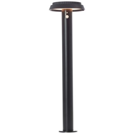 Brilliant - LED Solarna lampa sa senzorom ALVERO LED/4W/3,7V 70 cm IP44 crna