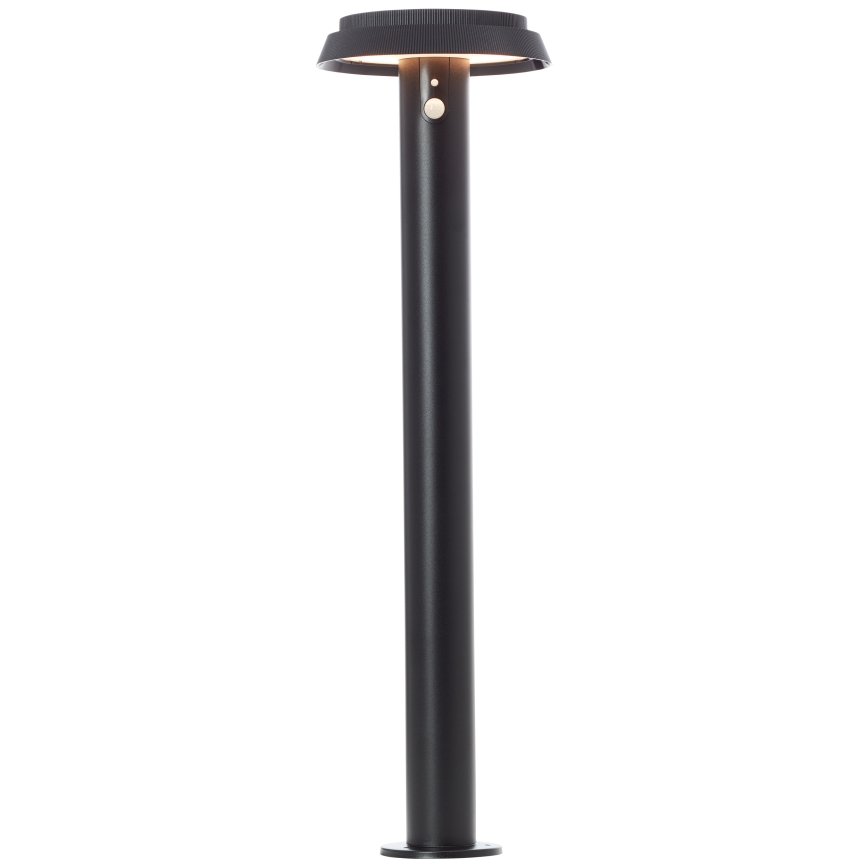 Brilliant - LED Solarna lampa sa senzorom ALVERO LED/4W/3,7V 70 cm IP44 crna