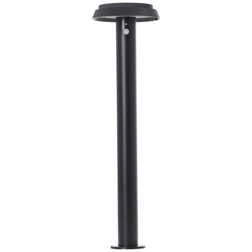 Brilliant - LED Solarna lampa sa senzorom ALVERO LED/4W/3,7V 70 cm IP44 crna