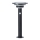Brilliant - LED Solarna lampa sa senzorom GARVINA LED/3W/3,7V 45 cm IP44 crna