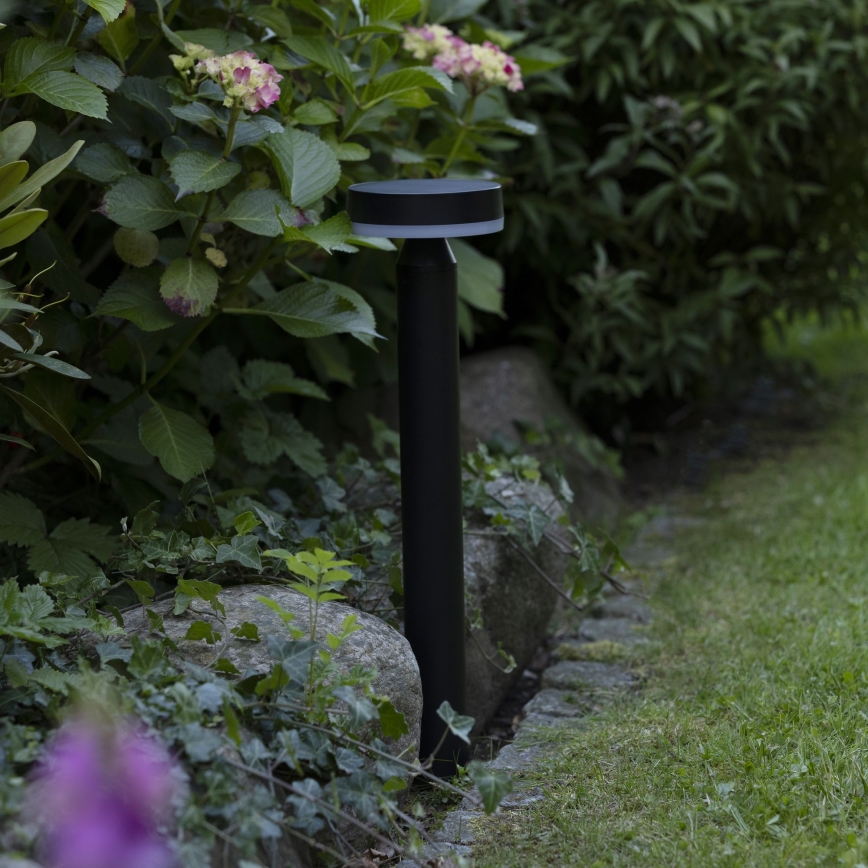 Brilliant - LED Solarna lampa sa senzorom MAGUA LED/4W/3,7V 50,2 cm IP44 crna