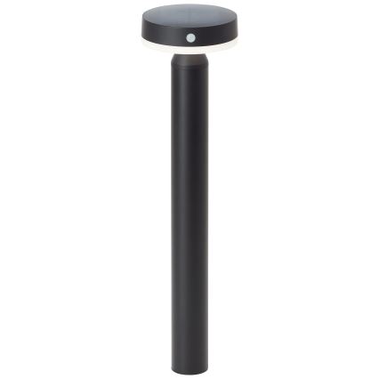 Brilliant - LED Solarna lampa sa senzorom MAGUA LED/4W/3,7V 50,2 cm IP44 crna