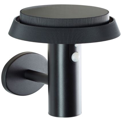 Brilliant - LED Solarna zidna svjetiljka sa senzorom ALVERO LED/4W/3,7V 2000 mAh IP44