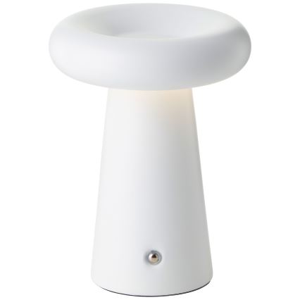 Brilliant - LED vanjska stolna lampa s dodirnim prigušivačem MUFFIN LED/3W/5V USB 2600 mAh IP44 bijela