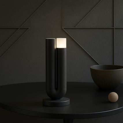 Brilliant - LED punjiva dodirna vanjska stolna svjetiljka SAYU s mogućnošću prigušivanja LED/2,5W/5V 2700K 2600 mAh IP44 crna