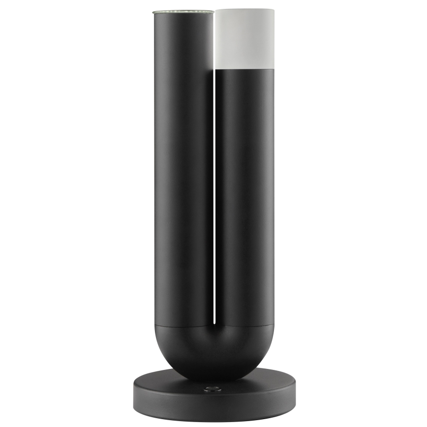 Brilliant - LED punjiva dodirna vanjska stolna svjetiljka SAYU s mogućnošću prigušivanja LED/2,5W/5V 2700K 2600 mAh IP44 crna