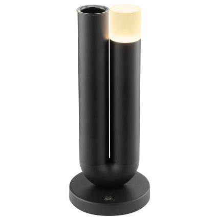 Brilliant - LED punjiva dodirna vanjska stolna svjetiljka SAYU s mogućnošću prigušivanja LED/2,5W/5V 2700K 2600 mAh IP44 crna