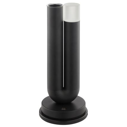 Brilliant - LED punjiva dodirna vanjska stolna svjetiljka SAYU s mogućnošću prigušivanja LED/2,5W/5V 2700K 2600 mAh IP44 crna