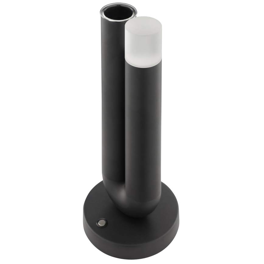 Brilliant - LED punjiva dodirna vanjska stolna svjetiljka SAYU s mogućnošću prigušivanja LED/2,5W/5V 2700K 2600 mAh IP44 crna