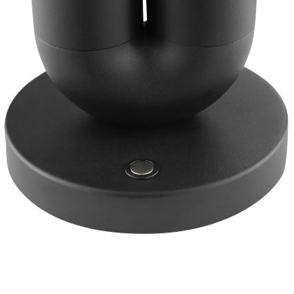 Brilliant - LED punjiva dodirna vanjska stolna svjetiljka SAYU s mogućnošću prigušivanja LED/2,5W/5V 2700K 2600 mAh IP44 crna