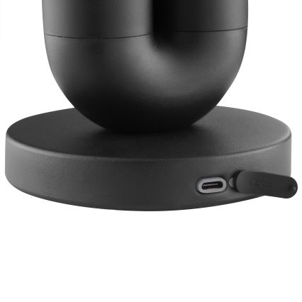 Brilliant - LED punjiva dodirna vanjska stolna svjetiljka SAYU s mogućnošću prigušivanja LED/2,5W/5V 2700K 2600 mAh IP44 crna