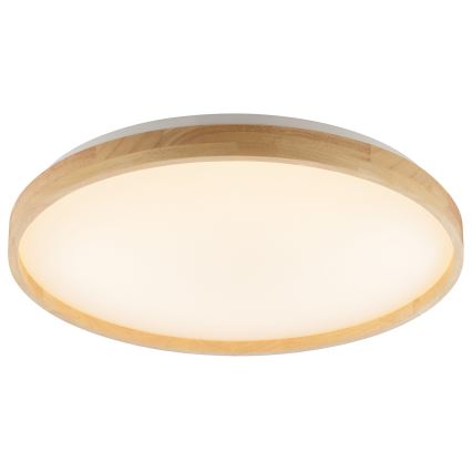 Brilliant - LED prigušivo stropno svjetlo ALSON LED/17W/230V 3000-6500K Ø 49,5 cm kaučukovac + daljinski upravljač