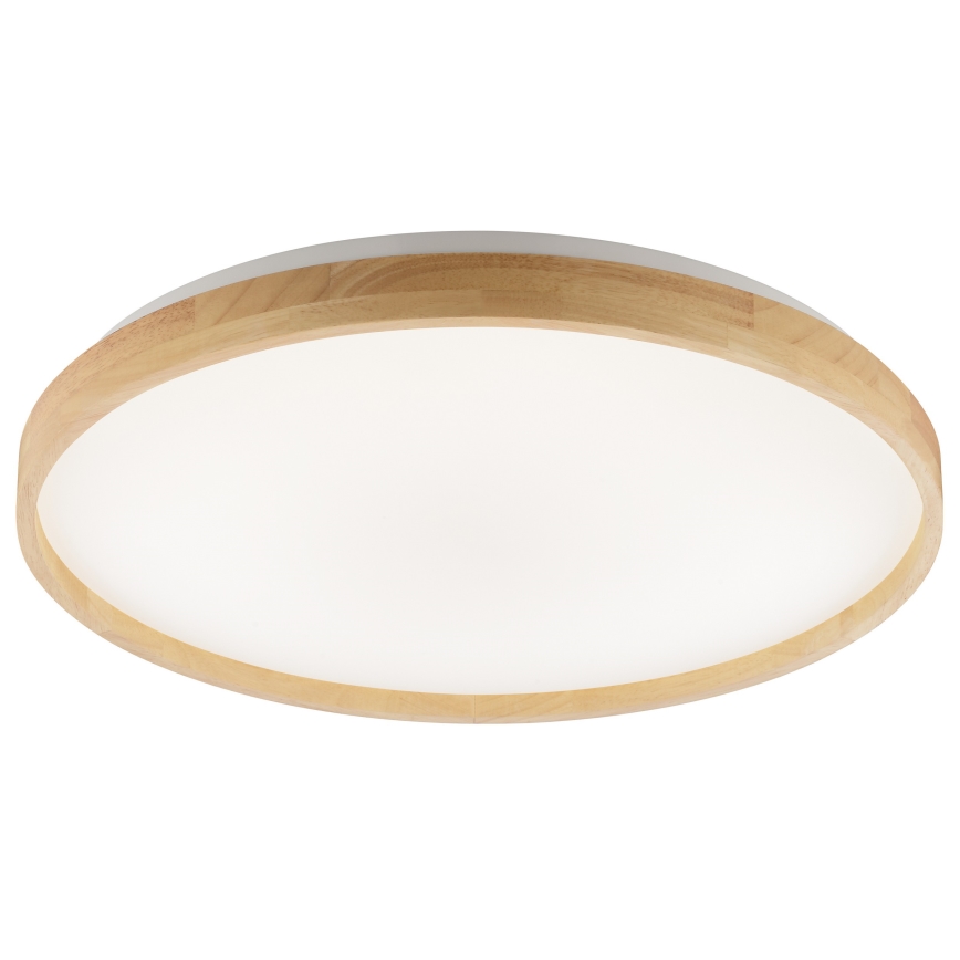 Brilliant - LED prigušivo stropno svjetlo ALSON LED/17W/230V 3000-6500K Ø 49,5 cm kaučukovac + daljinski upravljač