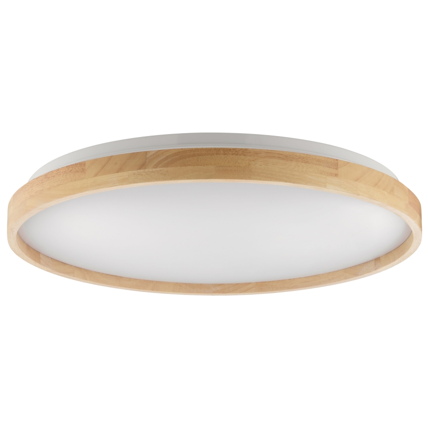 Brilliant - LED prigušivo stropno svjetlo ALSON LED/17W/230V 3000-6500K Ø 49,5 cm kaučukovac + daljinski upravljač