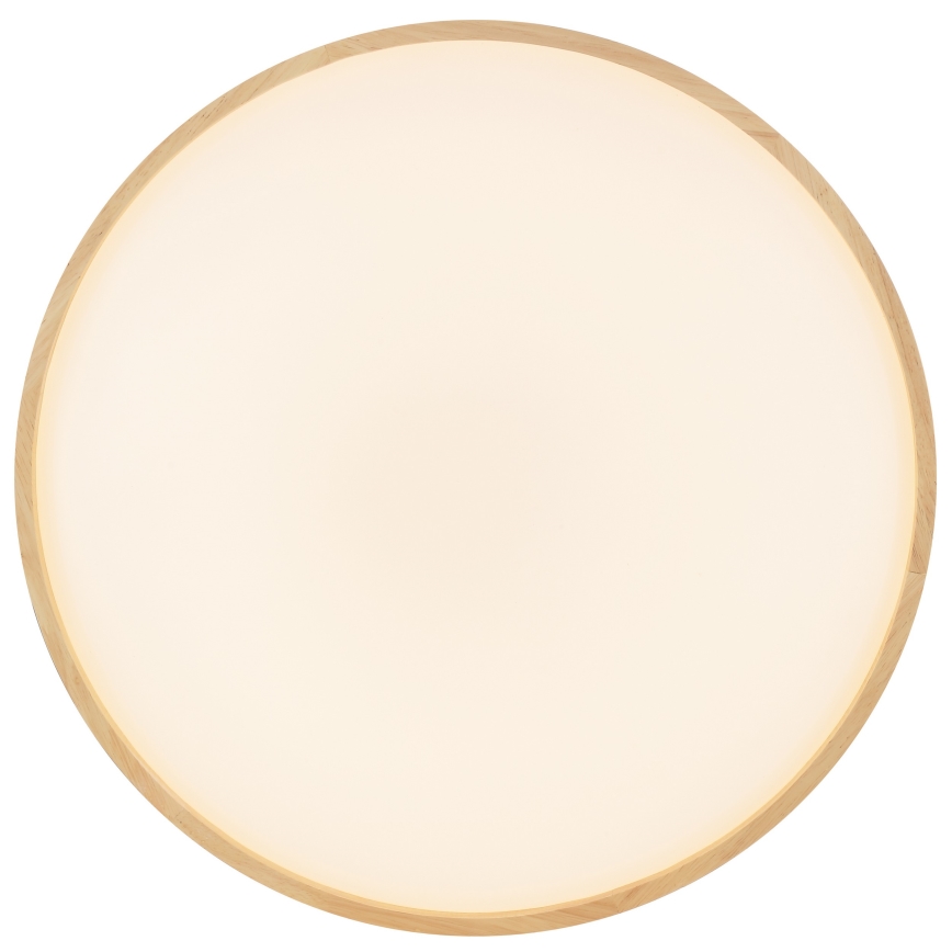 Brilliant - LED prigušivo stropno svjetlo ALSON LED/17W/230V 3000-6500K Ø 49,5 cm kaučukovac + daljinski upravljač