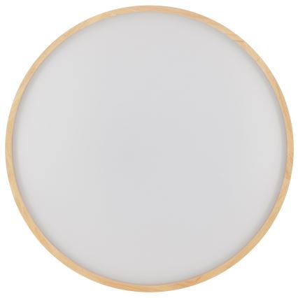 Brilliant - LED prigušivo stropno svjetlo ALSON LED/17W/230V 3000-6500K Ø 49,5 cm kaučukovac + daljinski upravljač