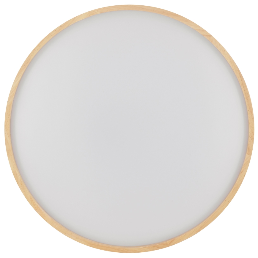 Brilliant - LED prigušivo stropno svjetlo ALSON LED/17W/230V 3000-6500K Ø 49,5 cm kaučukovac + daljinski upravljač