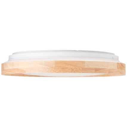 Brilliant - LED Stropna svjetiljka ALSON LED/26W/230V 3000/4500K pr. 39,5 cm kaučukovac - FSC certificirano