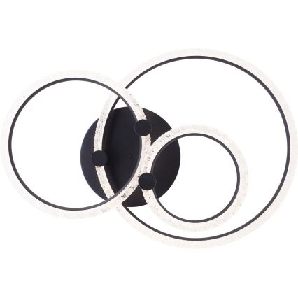 Brilliant - LED stropna svjetiljka AYDIN LED/34W/230V 3000-6500K crna + daljinski upravljač