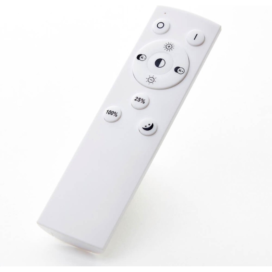 Brilliant - LED stropna svjetiljka AYDIN LED/34W/230V 3000-6500K crna + daljinski upravljač