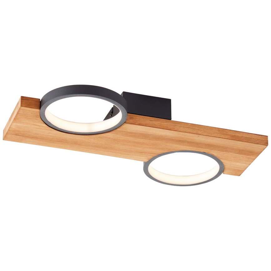 Brilliant - LED Stropna svjetiljka CHEESY LED/14W/230V bor - FSC certificirano