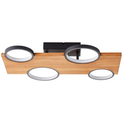 Brilliant - LED Stropna svjetiljka CHEESY LED/28W/230V bor - FSC certificirano