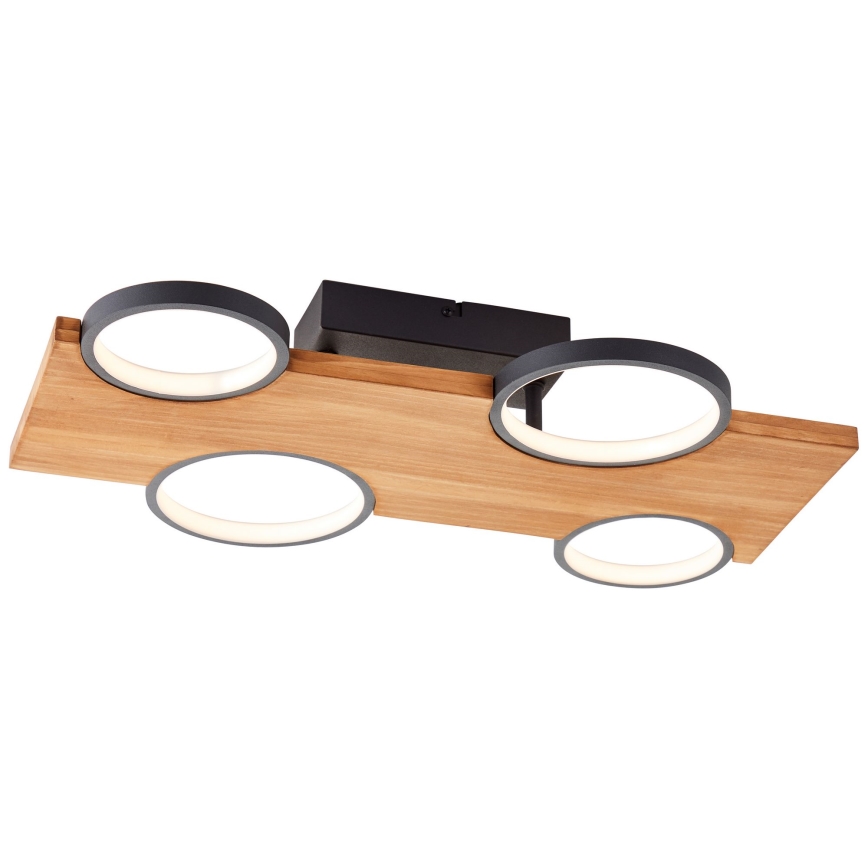 Brilliant - LED Stropna svjetiljka CHEESY LED/28W/230V bor - FSC certificirano