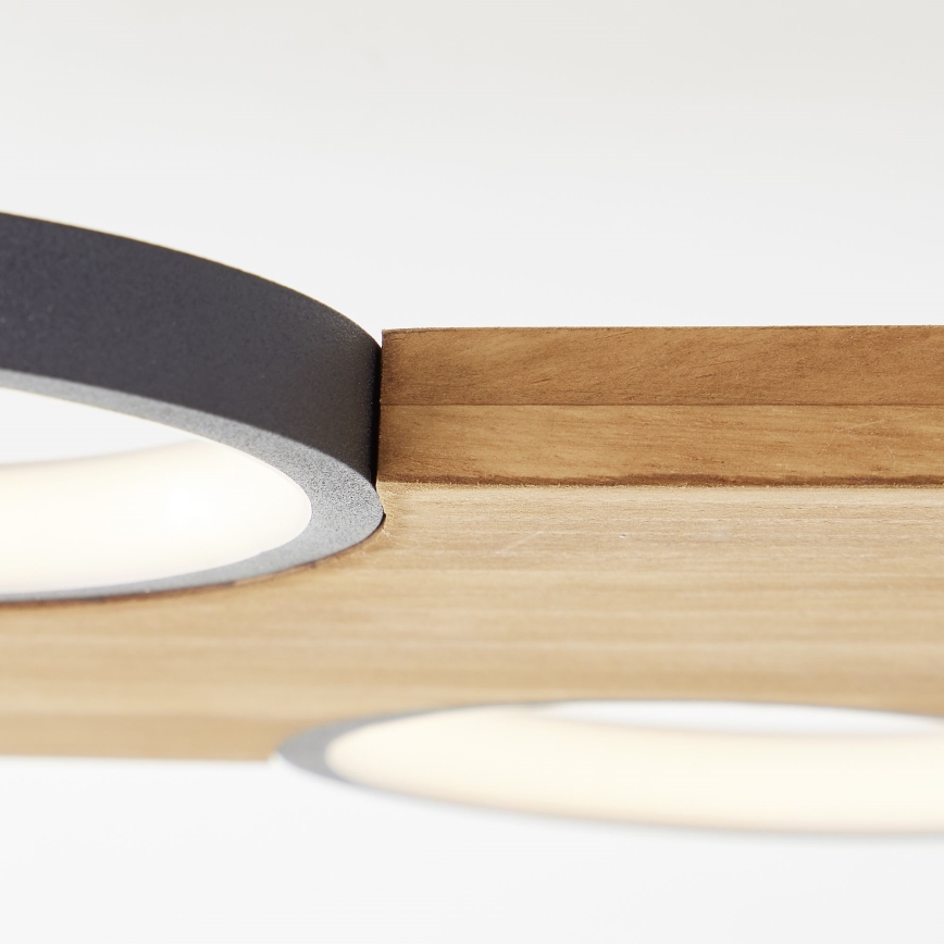 Brilliant - LED Stropna svjetiljka CHEESY LED/28W/230V bor - FSC certificirano