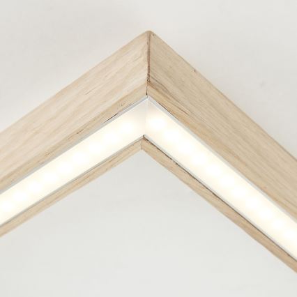 Brilliant - LED Stropna svjetiljka DELGROSSO LED/24W/230V 3000K hrast