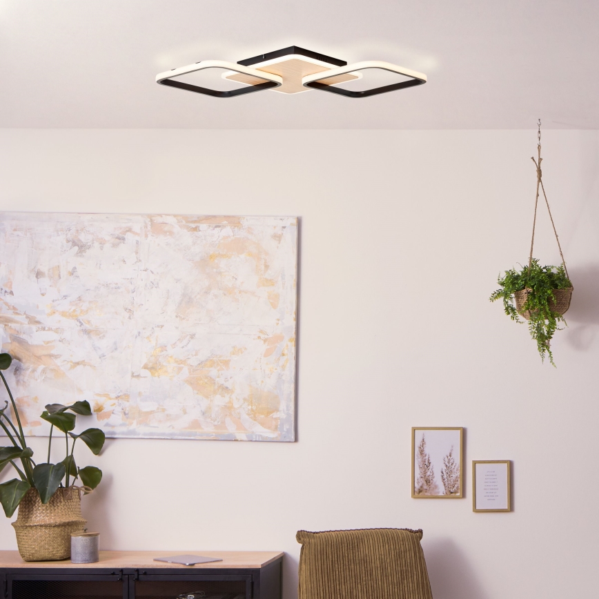 Brilliant - LED stropna svjetiljka s prigušivanjem DENNET LED/40W/230V 3000K 62x62 cm