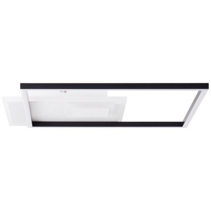 Brilliant - LED stropna svjetiljka s prigušivanjem IORGO LED/40W/230V 3000K 43,5x43,5 cm bijela/crna