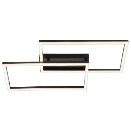Brilliant - LED stropna svjetiljka JORVIC LED/21W/230V 29x60 cm crna