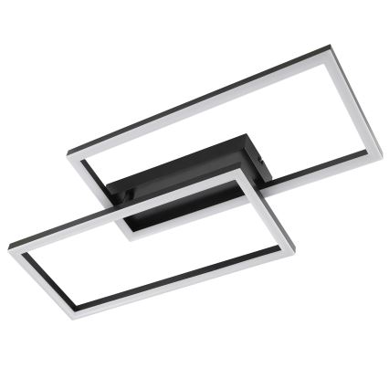 Brilliant - LED stropna svjetiljka JORVIC LED/21W/230V 29x60 cm crna