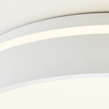 Brilliant - LED Stropna svjetiljka KALMAR LED/26W/230V 3000K pr. 39 cm bijela