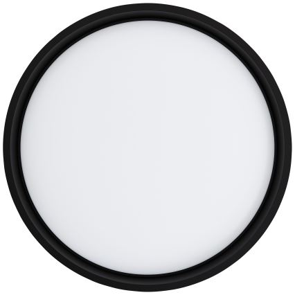 Brilliant - LED Stropna svjetiljka KALMAR LED/26W/230V 3000K pr. 39 cm crna