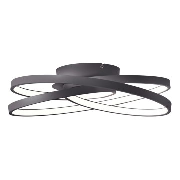 Brilliant - LED Stropna svjetiljka LABYRINTH LED/40W/230V pr. 39,5 cm crna